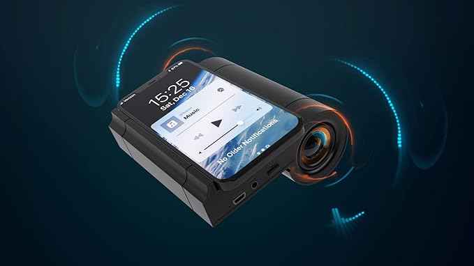 Wireless Charging Speaker – side view