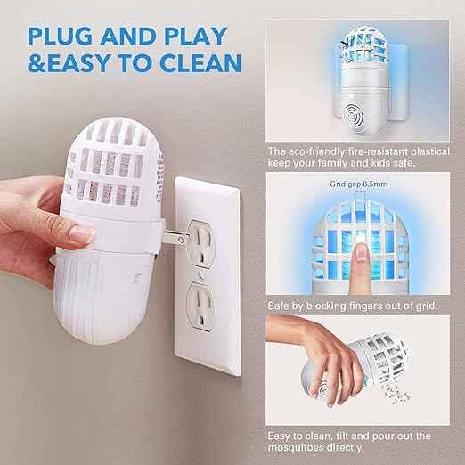LED Mosquito Killer Lamp – in use