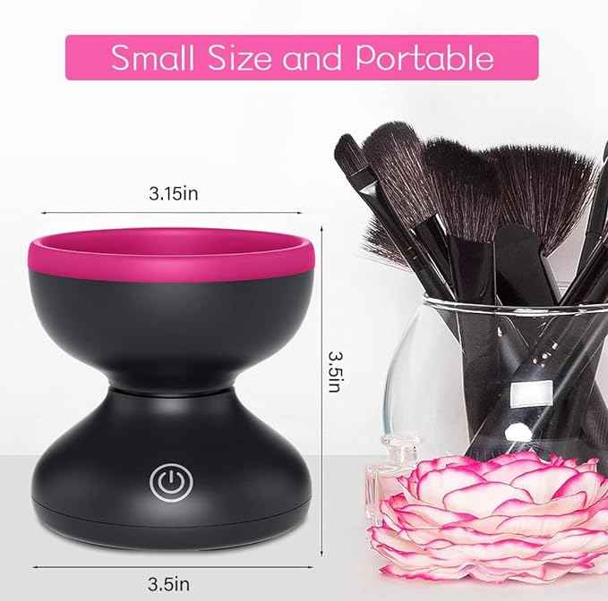 Mini Makeup Brush Cleaner – packaging and contents