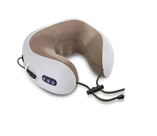U Shaped Massage Pillow – in use
