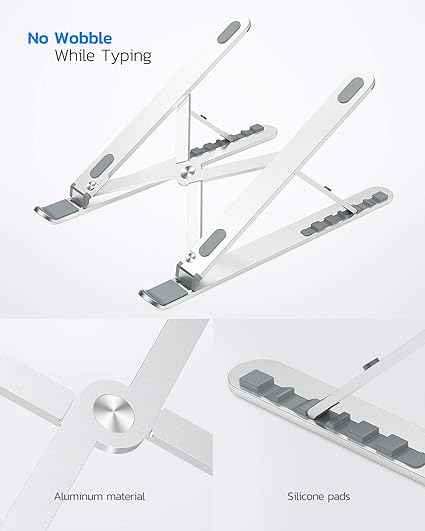 Nulaxy Laptop Stand – side view
