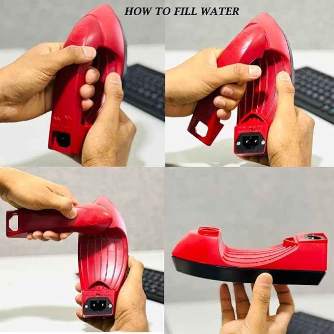 Portable Travel Steam Iron – detail view