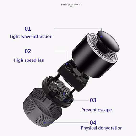 Portable Insect Killer Lamp – detail view