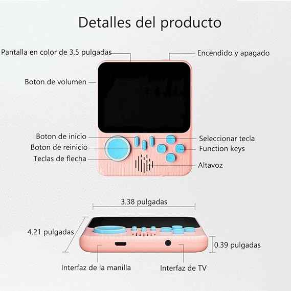 G7 Mini Handheld Game Console – front view