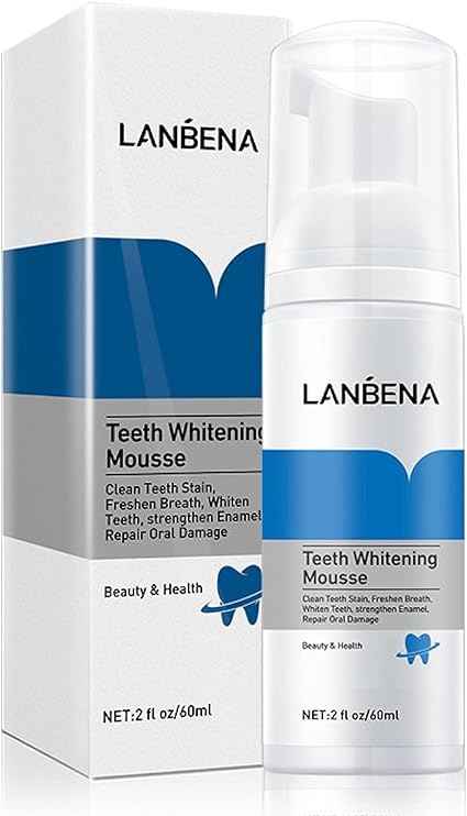 Teeth Whitening Mousse – packaging and contents