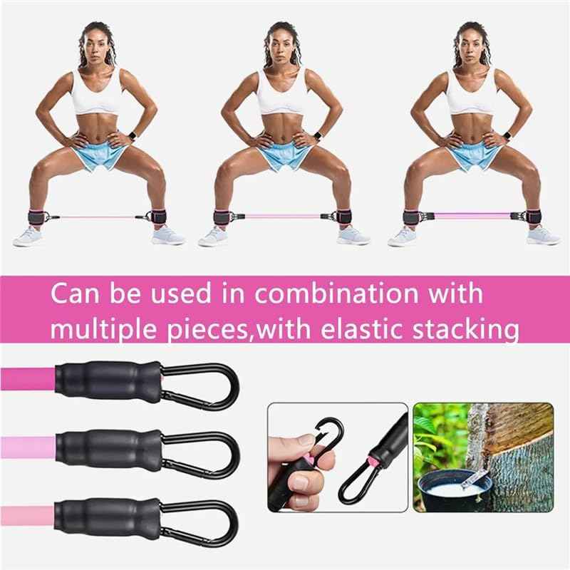 Ankle Resistance Bands Kit – 3 Levels