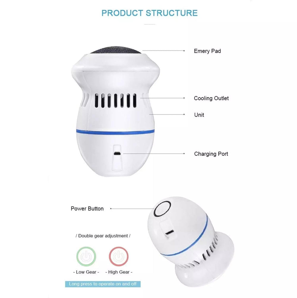 Electric Callus Remover – side view