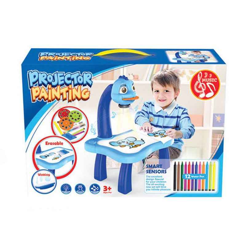 Kids Projector Drawing Table – front view