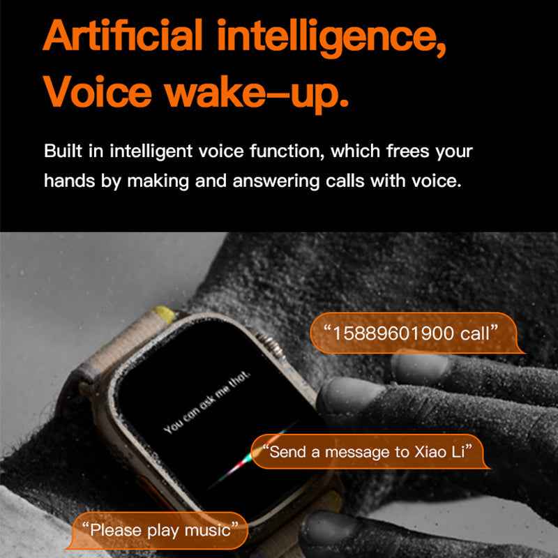T800 Smartwatch 1.99 inch – close-up