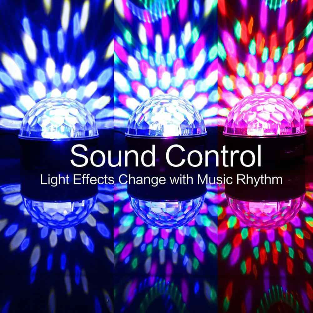 LED Crystal Magic Ball Light – side view