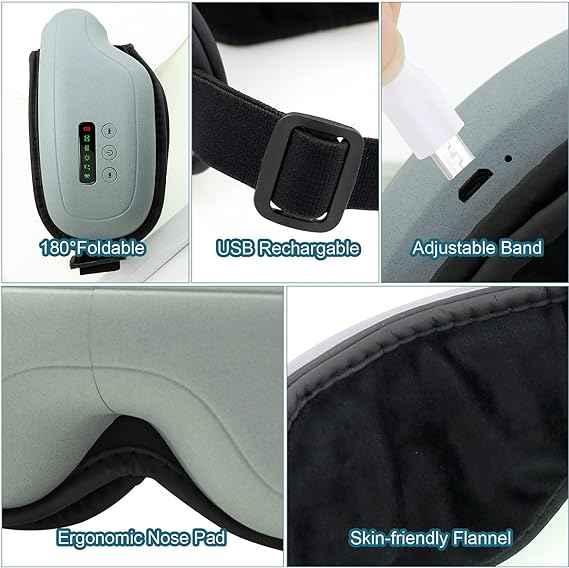 Electric Smart Eye Massager – side view