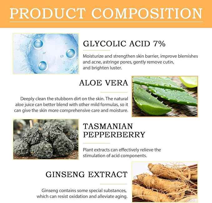 Toner for Face Skin – detail view