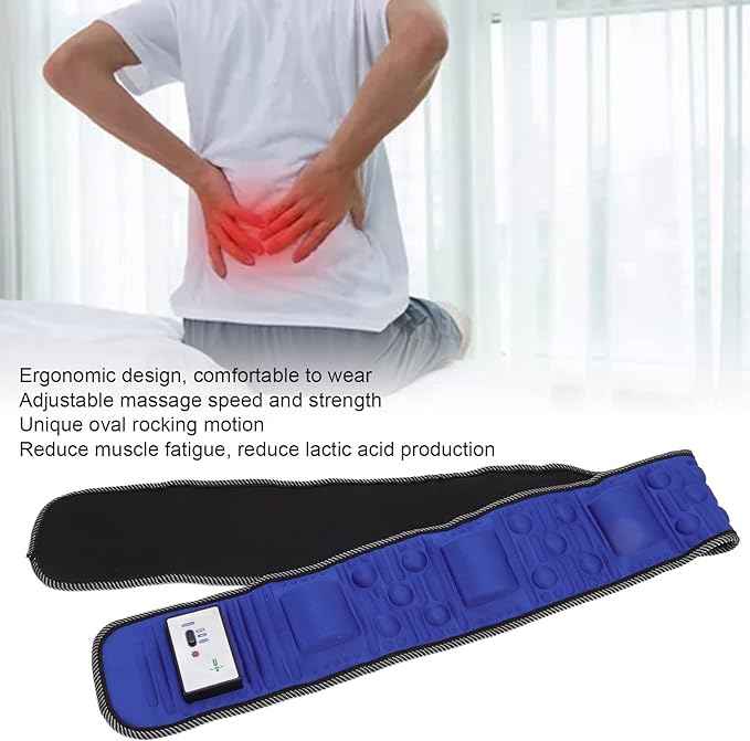 Electric Massage Belt – packaging and contents