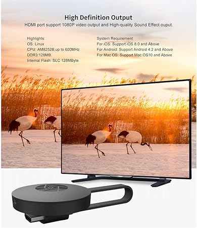 4K HD WiFi Receiver – in use