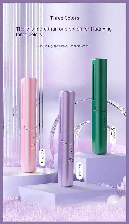Portable Hair Straightener Comb – front view
