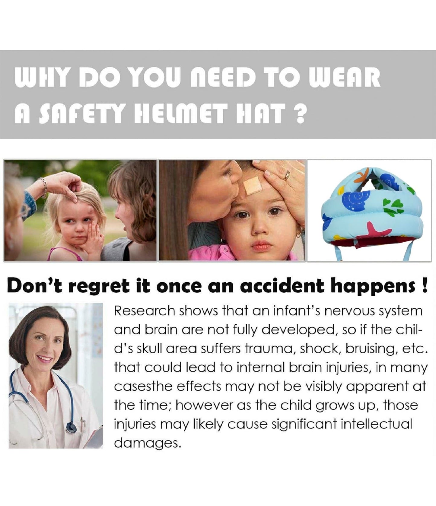 Baby Protector Helmet (خوذة حماية للأطفال)