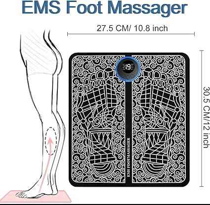 EMS Foot Massager Mat – side view