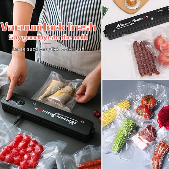 Food Vacuum Sealer – in use