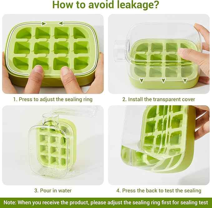 2-in-1 Ice Cube Maker Water Bottle – 500 ml