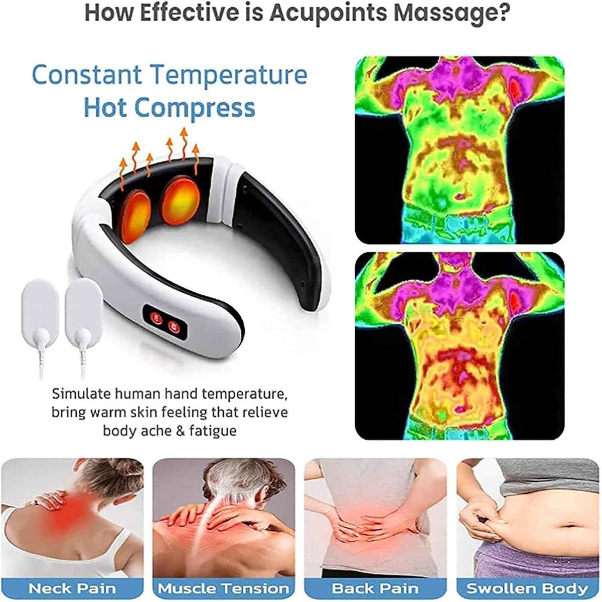 Deep Tissue Trigger Point Massager – in use