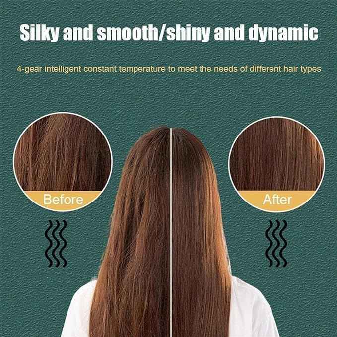 Hair Straightener Comb – packaging and contents
