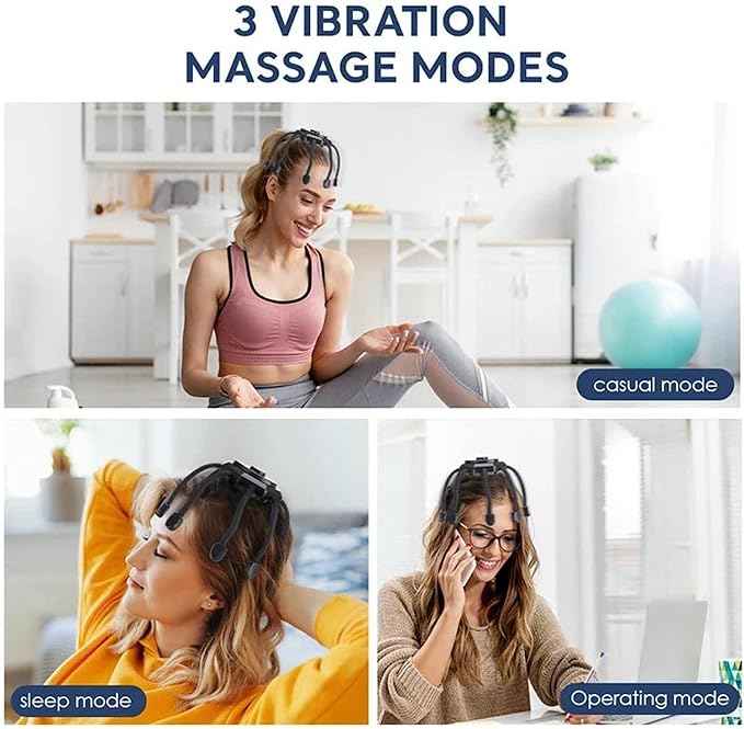 360 Ultra Head Massager – side view
