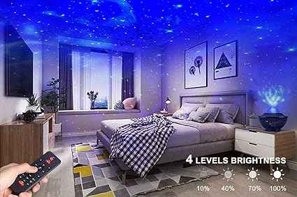 Galaxy Ocean Light Projector – in use