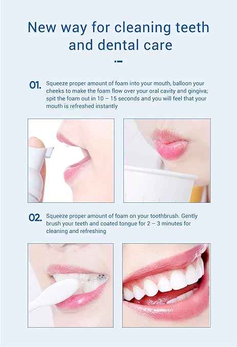 Teeth Whitening Mousse – front view