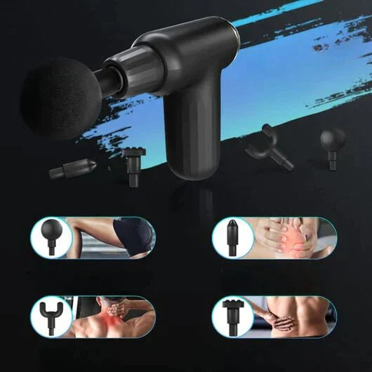 Muscle Massage Gun 4 Heads – detail view