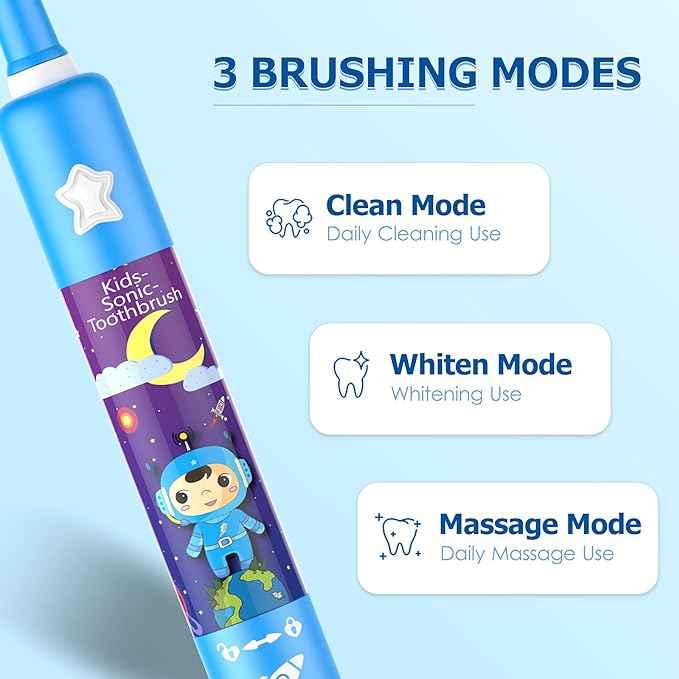 Kids Toothbrush – in use