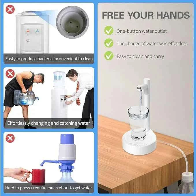 Portable Electric Water Dispenser – in use