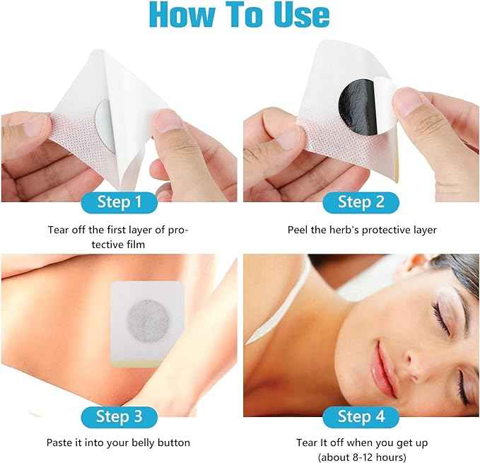 Natural Sleep Patches – front view