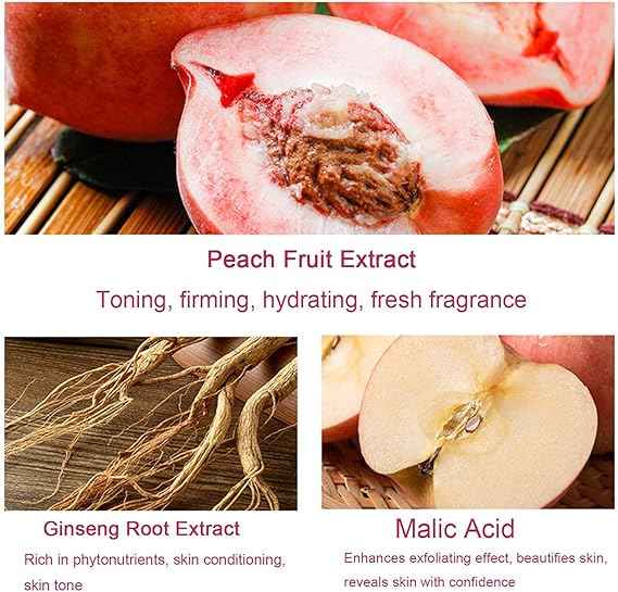 Peach Exfoliating Face Gel – front view