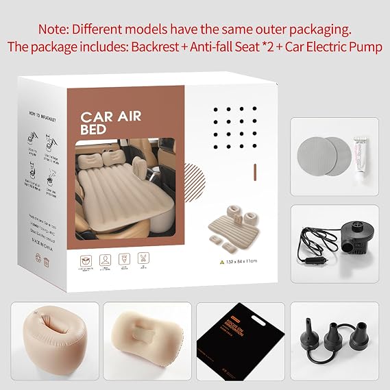 Car Air Mattress – in use