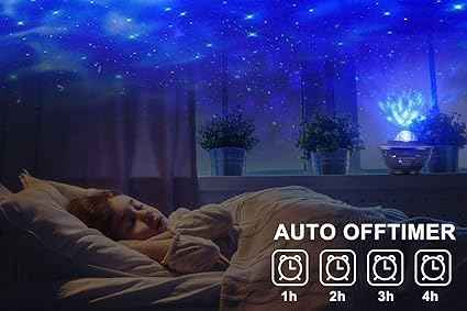 Galaxy Ocean Light Projector – side view