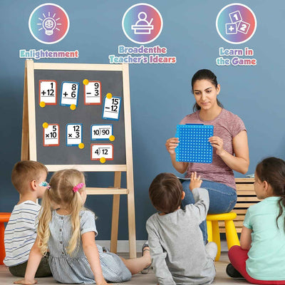 Math Fidget Toy with Flash Cards