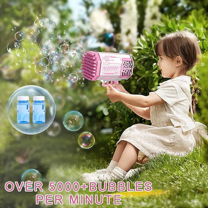 40 Holes Bubble Machine Gun Toy