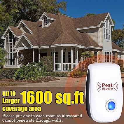 Ultrasonic Pest Repeller – in use