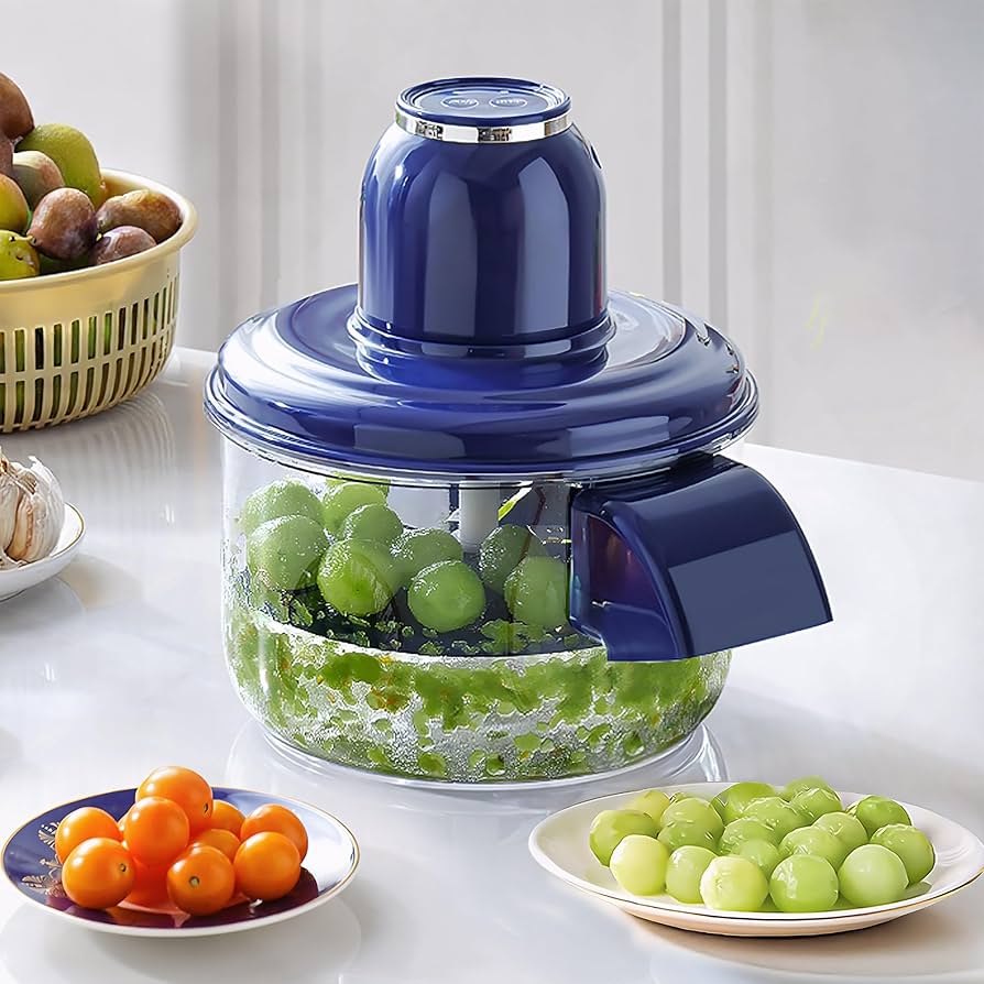 Electric Fruit and Garlic Peeler – front view