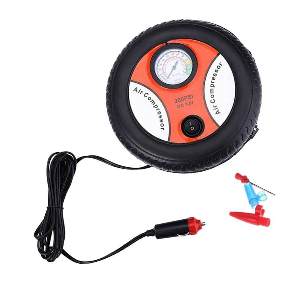 Portable Air Compressor Pump – side view