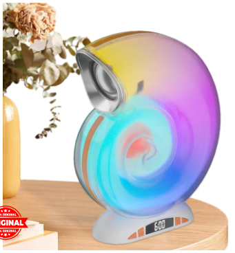 Conch Music Table Lamp – side view