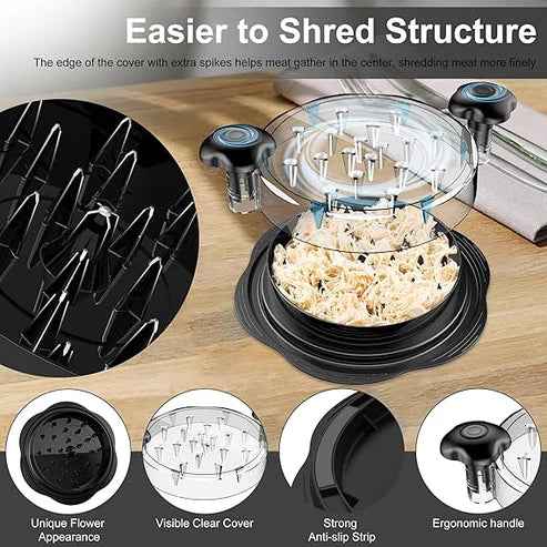 Twist Meat Shredder – Manual Chicken Shredder