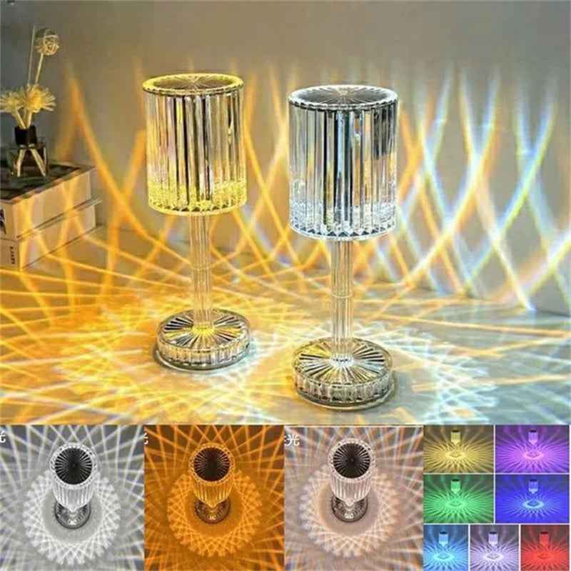 Crystal Lamp – in use