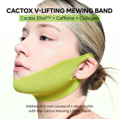 Dr. Melaxin CACTOX V-Lifting Mewing Band – 4 Masks