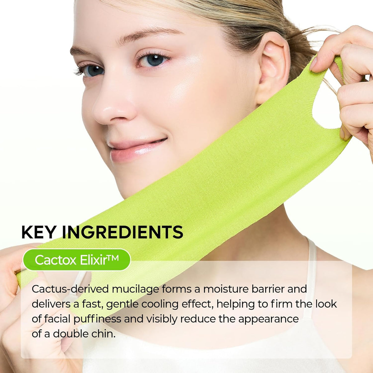 Dr. Melaxin CACTOX V-Lifting Mewing Band – 4 Masks