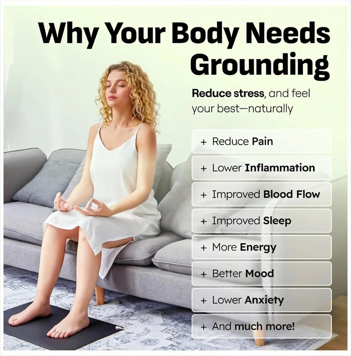Grounding Mat for Home and Office