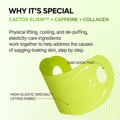 Dr. Melaxin CACTOX V-Lifting Mewing Band – 4 Masks