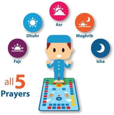 Educational Islamic Prayer Mat - Sayef