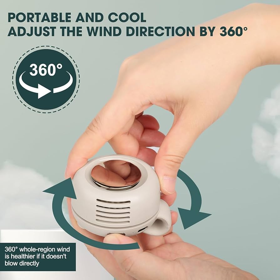 Bladeless Portable Fan – image 2