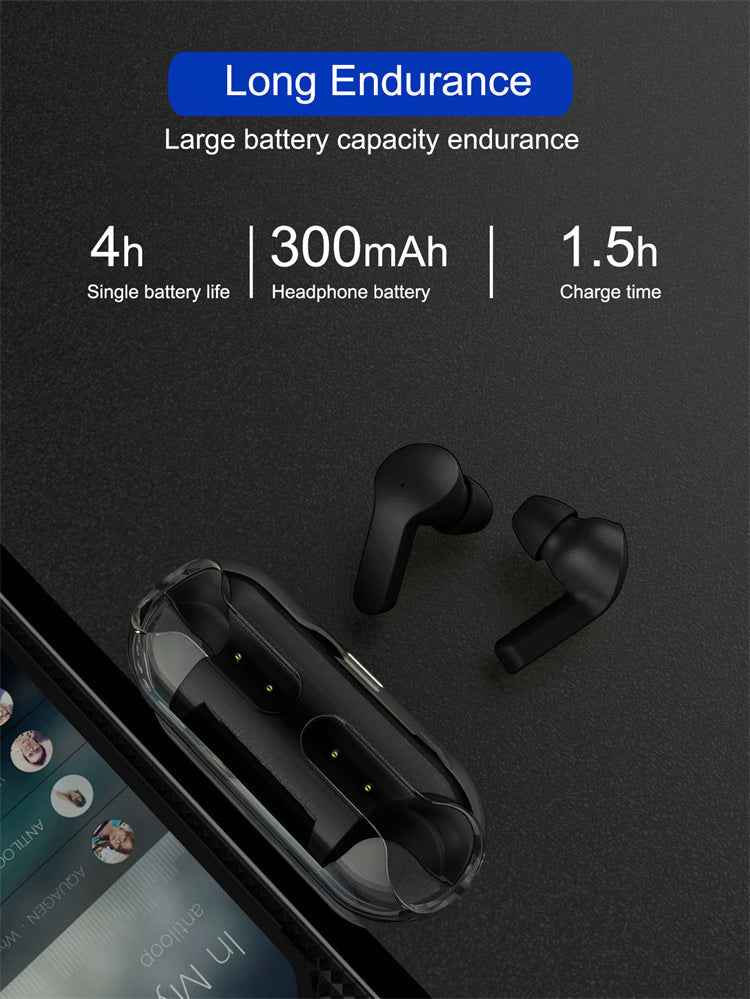 Crystal Wireless Earphones – detail view